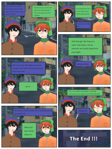 short comic - $12